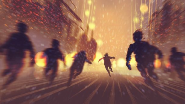 Sonar que te amenazan y persiguen Sonar que te amenazan y persiguen